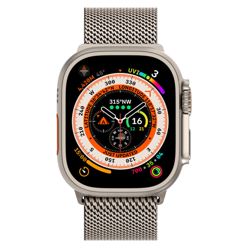 רצועת שעון Apple Watch Arden — רצועת לולאה מילאנזית, אבזם מאובטח - דספינו