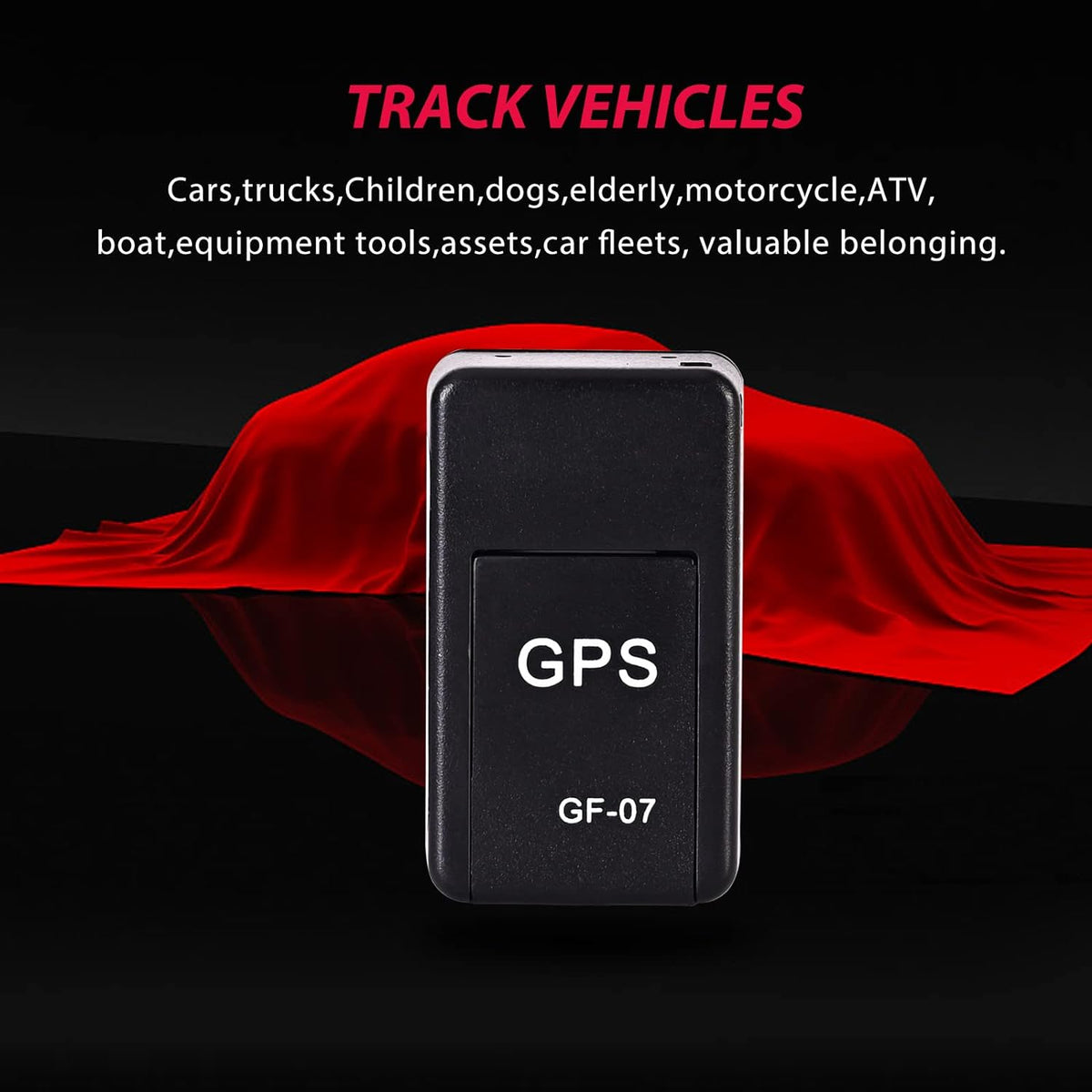 Mini-GPS-tracker til bilen — magnetisk køretøjslokalisering, ingen månedlige gebyrer - Desfino