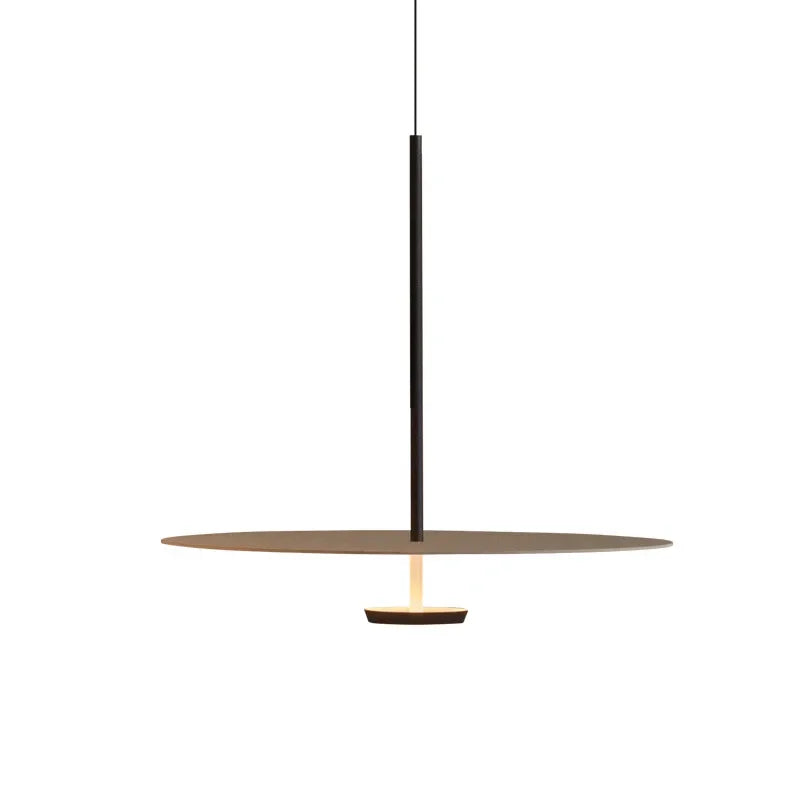 AstraLuma pendellampe med buet ring — minimalistisk sirkulær design - Desfino
