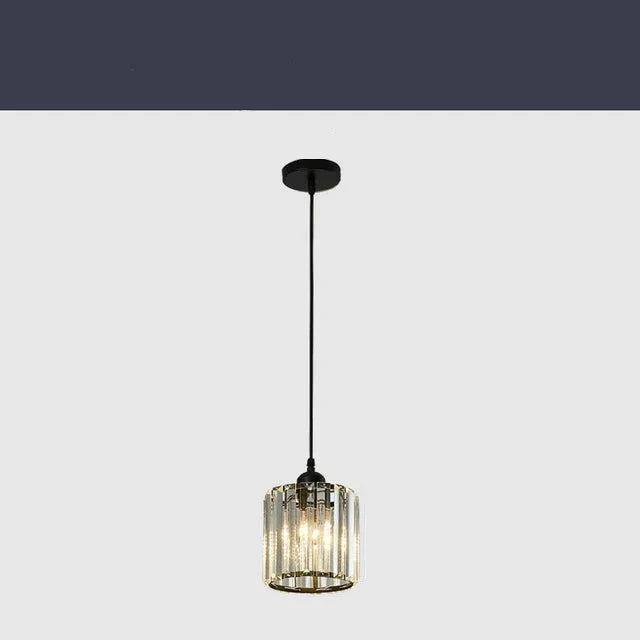 Luminora K9 Kryształowa lampa wisząca — wydajna dioda LED, metalowy korpus - Desfino