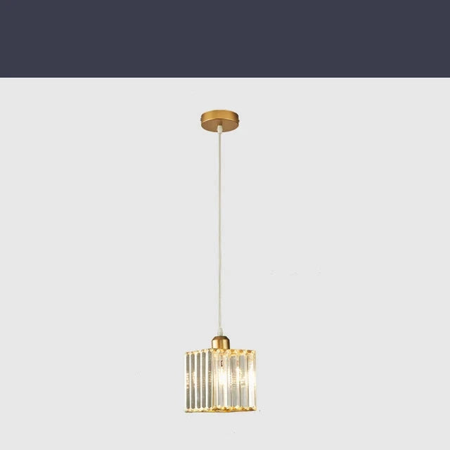 Luminora K9 Kryształowa lampa wisząca — wydajna dioda LED, metalowy korpus - Desfino