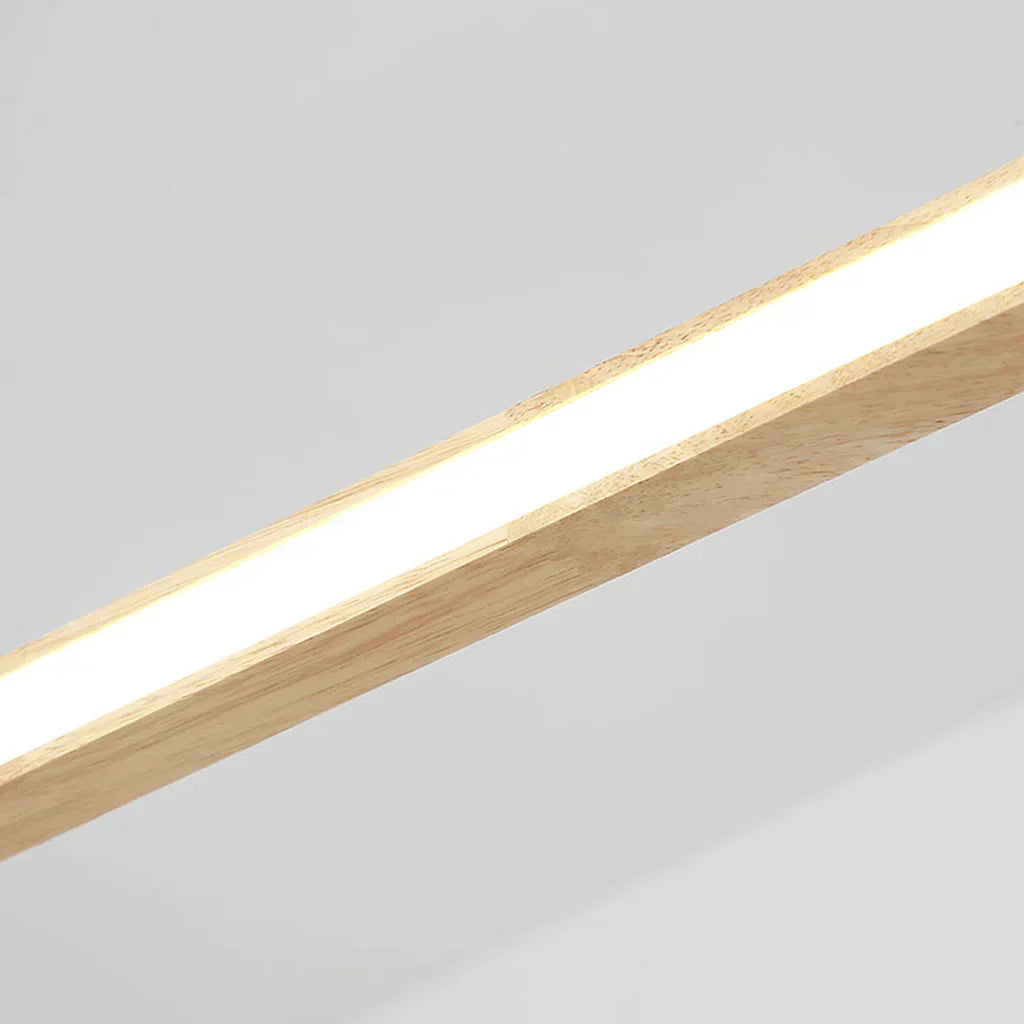 Varela Wooden LED Pendant Light — Minimalist Dimmable Design - Desfino