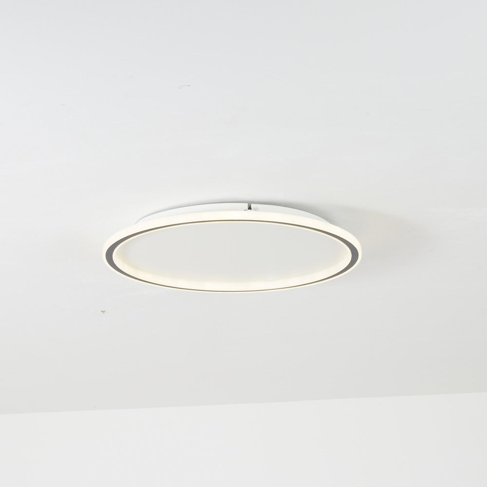 LumoNova ultratynn, rund LED-taklampe — innfelt montering - Desfino