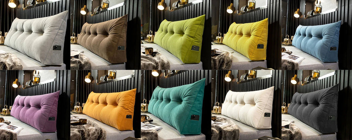 Μαξιλάρι σφήνα Novara Comfort — ανυψωμένη στήριξη αυχένα και πλάτης - Desfino