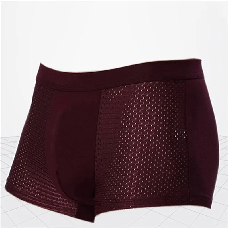 Set de boxeri AzuriWeave din bambus — croială lejeră și respirabilă - Desfino
