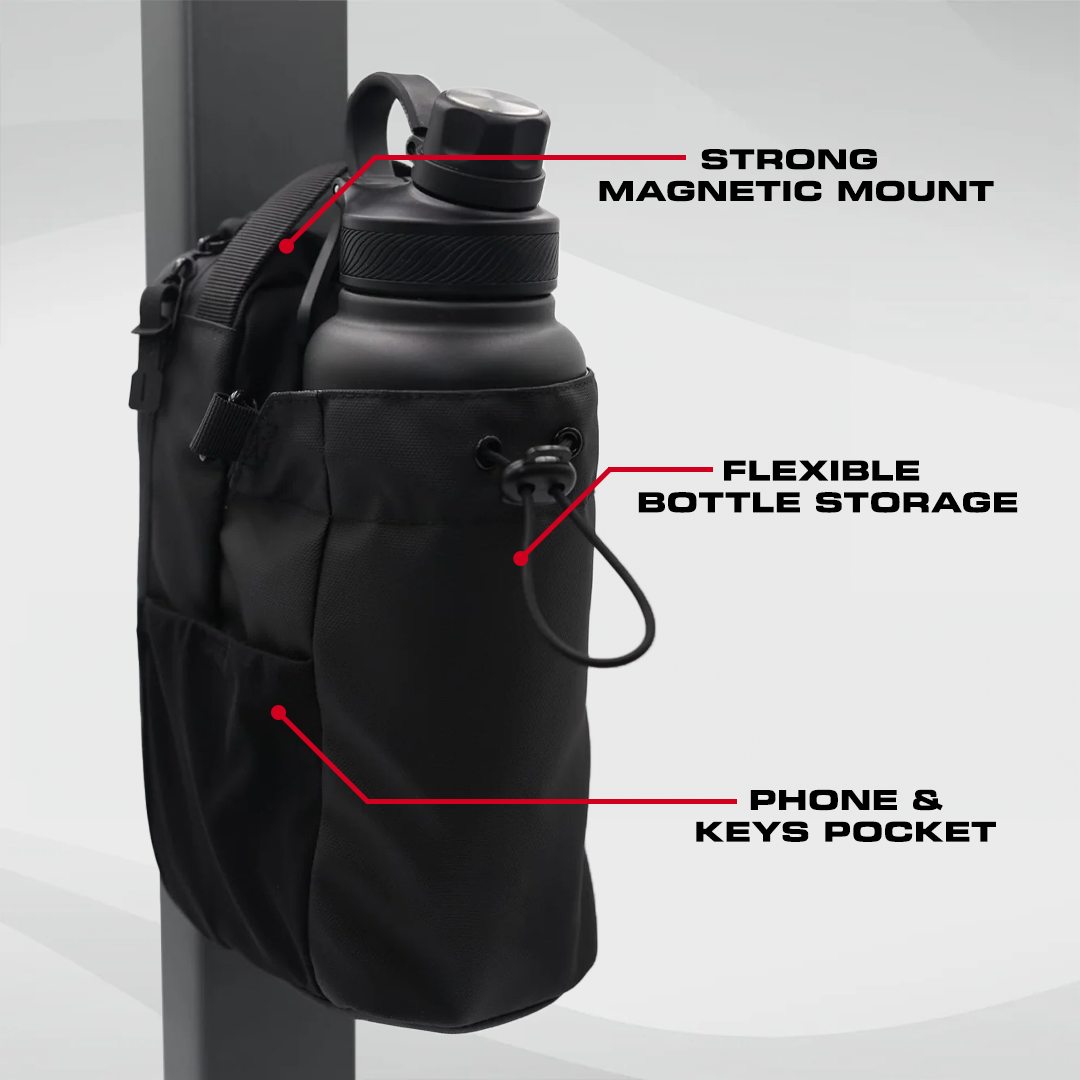 Magnetická sportovní taška QuantaLock — bezpečné uchycení ke skříňce a stojanu - Desfino