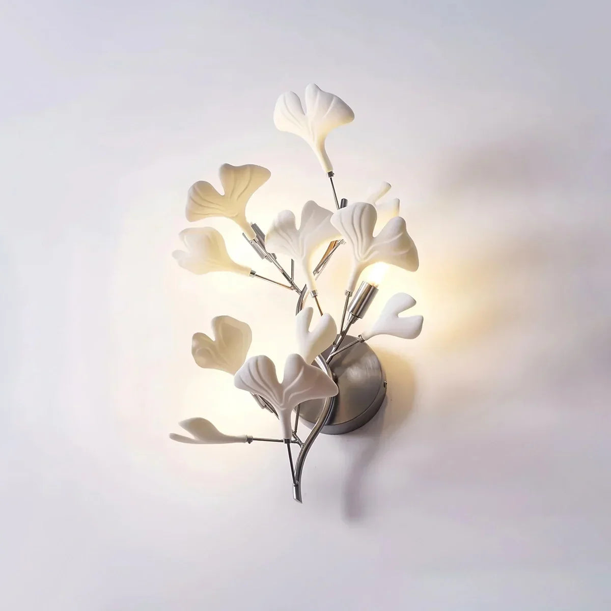 Ginkgo-Wandleuchte für das Wohnzimmer | Desfino