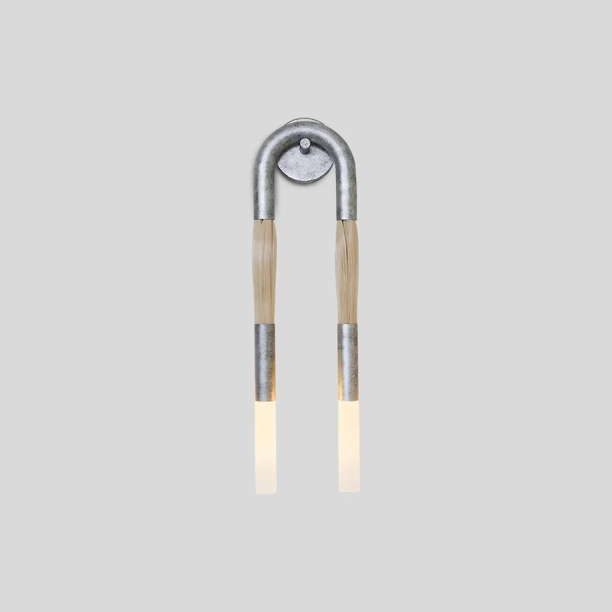 Horsehair U-Shaped Wall Lamp | Desfino