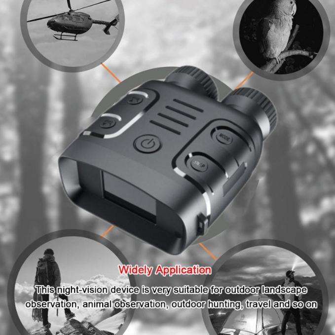 Cámara binocular Nexa HD de visión nocturna — Zoom de 4x, alcance de 300m | Desfino