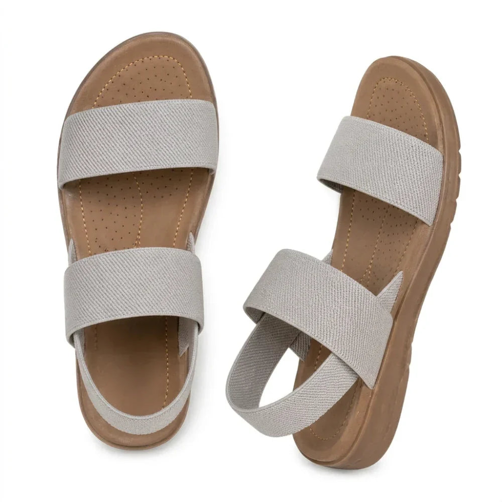 Elastische sandalen — lichtgewicht instappers voor wandelen en reizen | Desfino