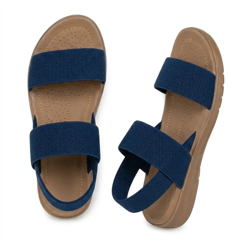 Elastische sandalen — lichtgewicht instappers voor wandelen en reizen | Desfino