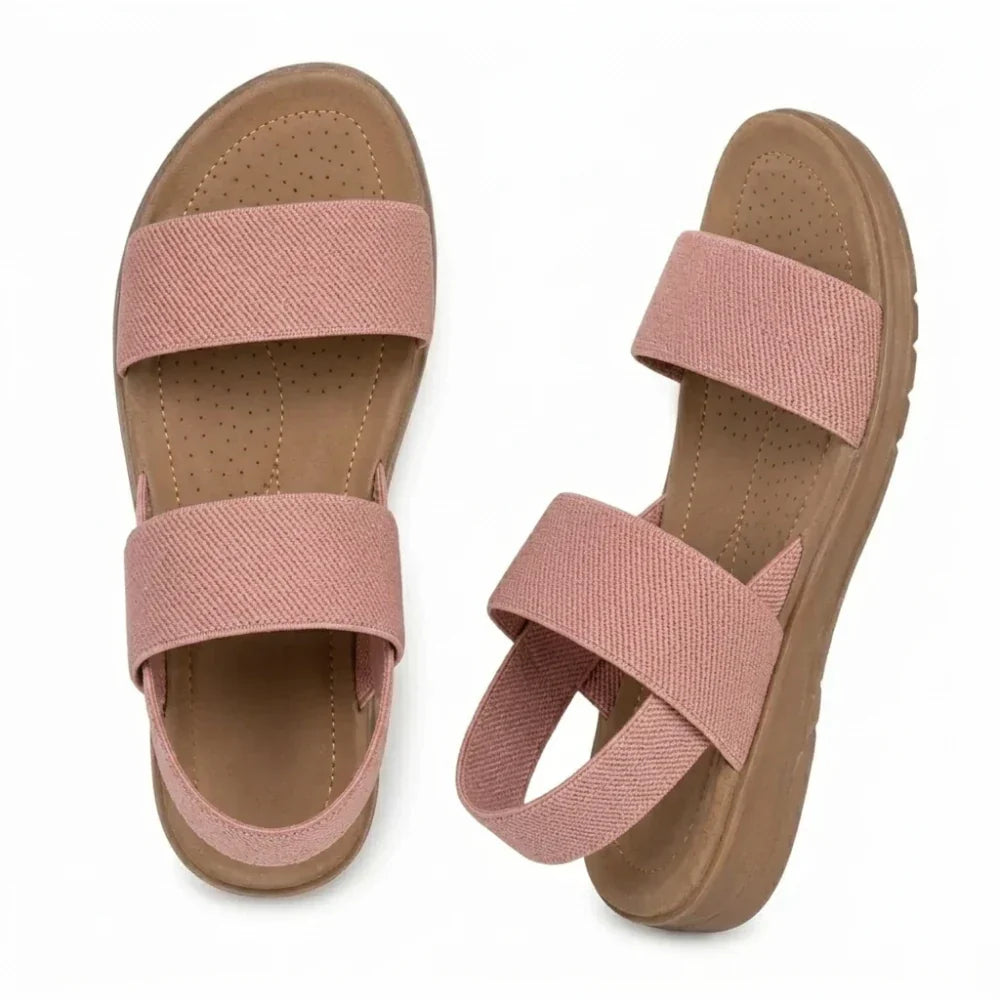 Elastische sandalen — lichtgewicht instappers voor wandelen en reizen | Desfino