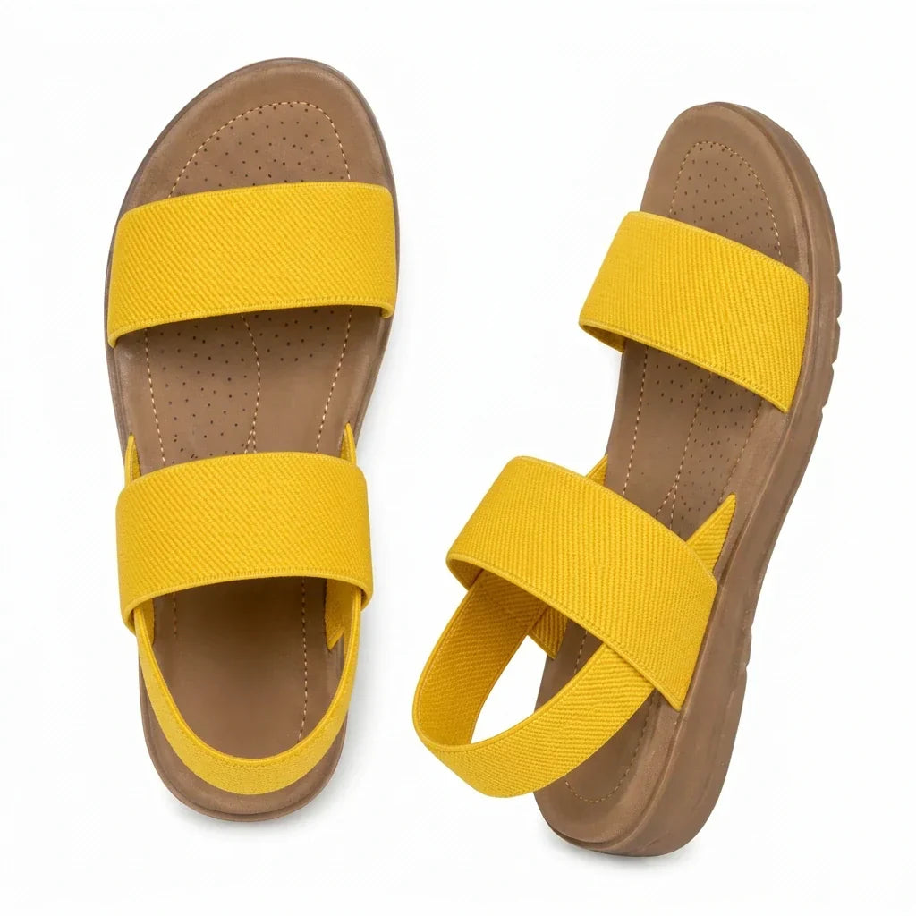 Elastische sandalen — lichtgewicht instappers voor wandelen en reizen | Desfino