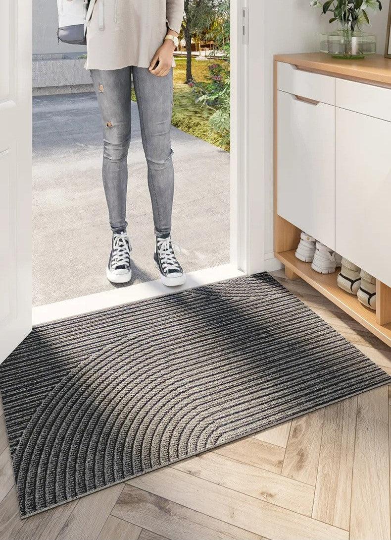 GripSafe Pro protiskluzová rohožka do dveří pro náročné použití — strukturovaná, zachytává nečistoty - Desfino