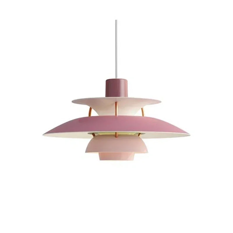 VividGlo nordisk flerfarget lampe - justerbare fargeeffekter - Desfino