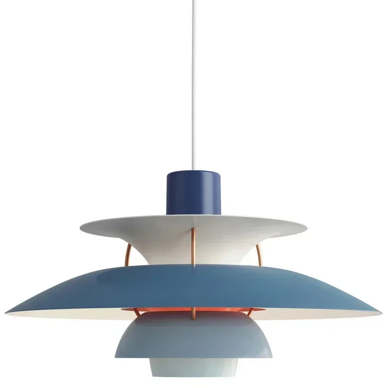 VividGlo nordisk flerfarget lampe - justerbare fargeeffekter - Desfino