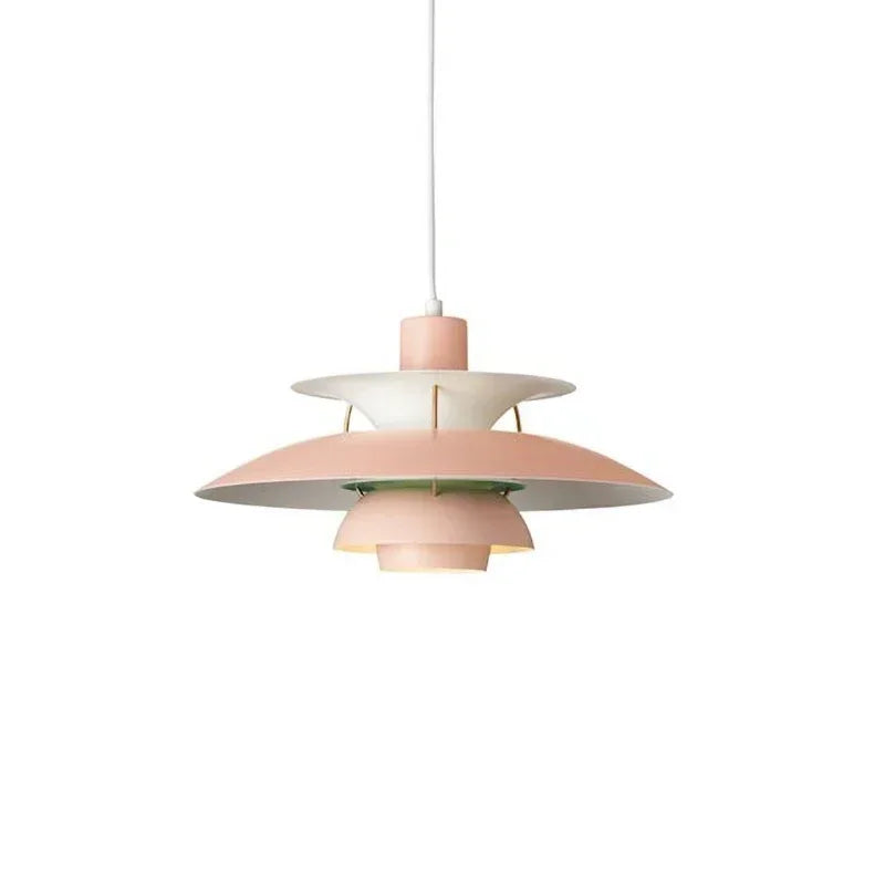 VividGlo nordisk flerfarget lampe - justerbare fargeeffekter - Desfino