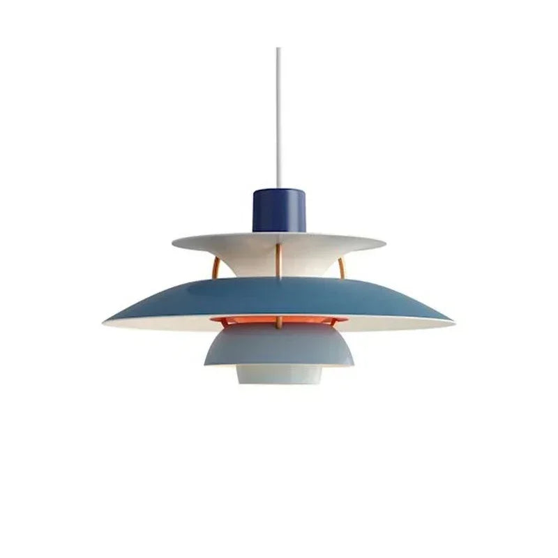 VividGlo nordisk flerfarget lampe - justerbare fargeeffekter - Desfino