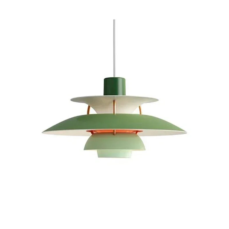 VividGlo nordisk flerfarget lampe - justerbare fargeeffekter - Desfino