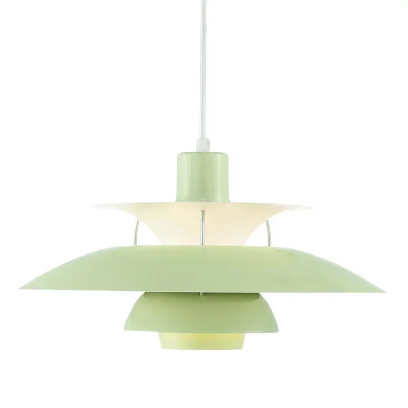 VividGlo nordisk flerfarget lampe - justerbare fargeeffekter - Desfino