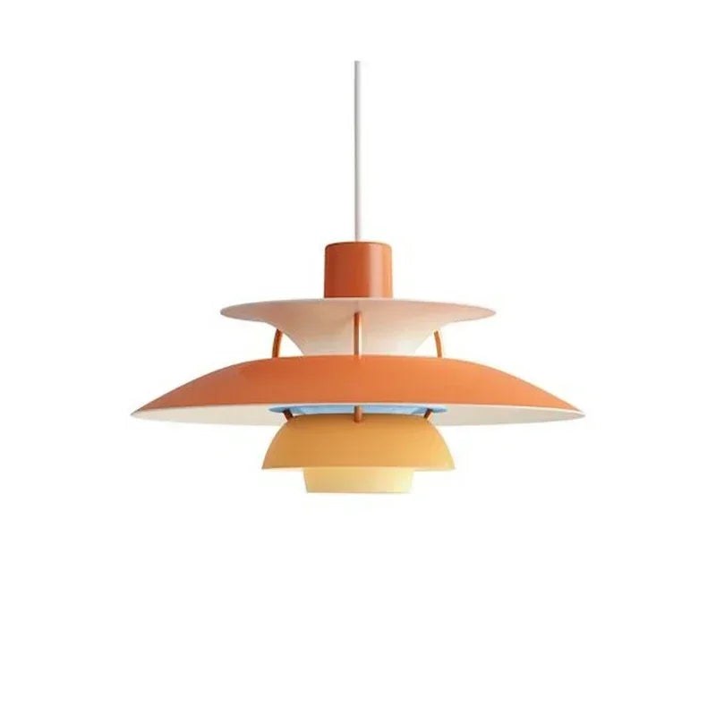 VividGlo nordisk flerfarget lampe - justerbare fargeeffekter - Desfino