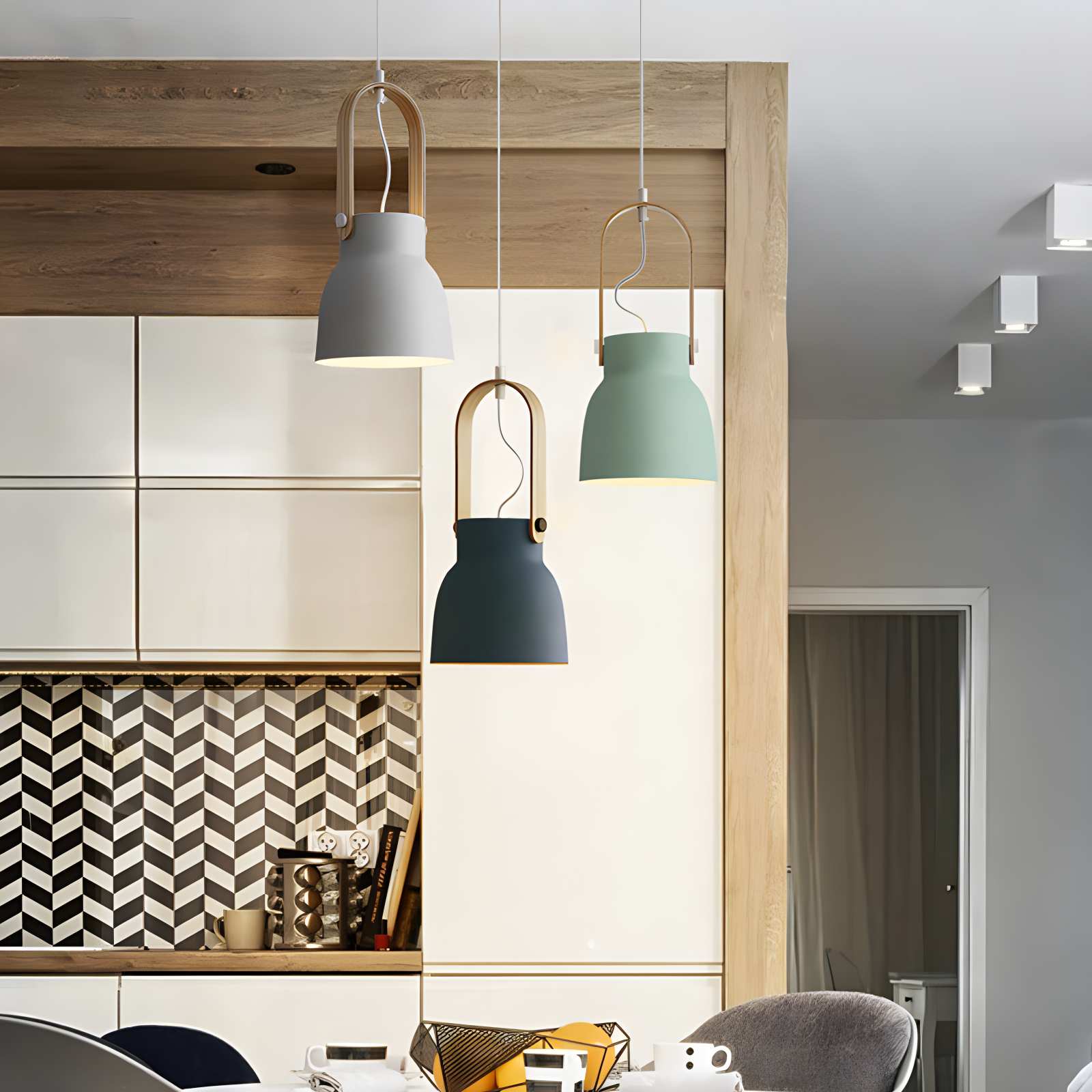 Nordic Macaron Pendant Light for Dining Room Kitchen | Desfino