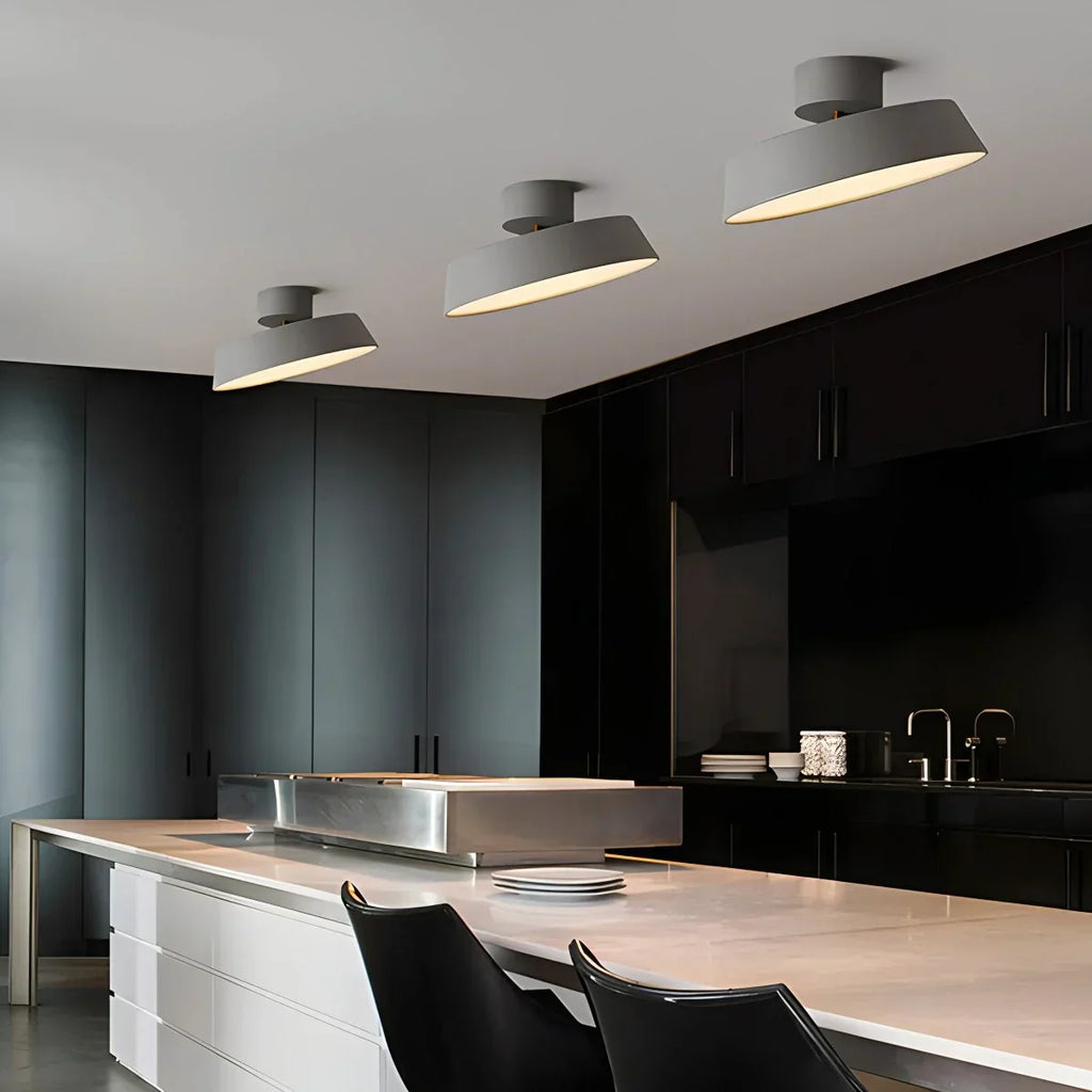 Nordische kreative runde Deckenlampe mit individuellem Design | Desfino