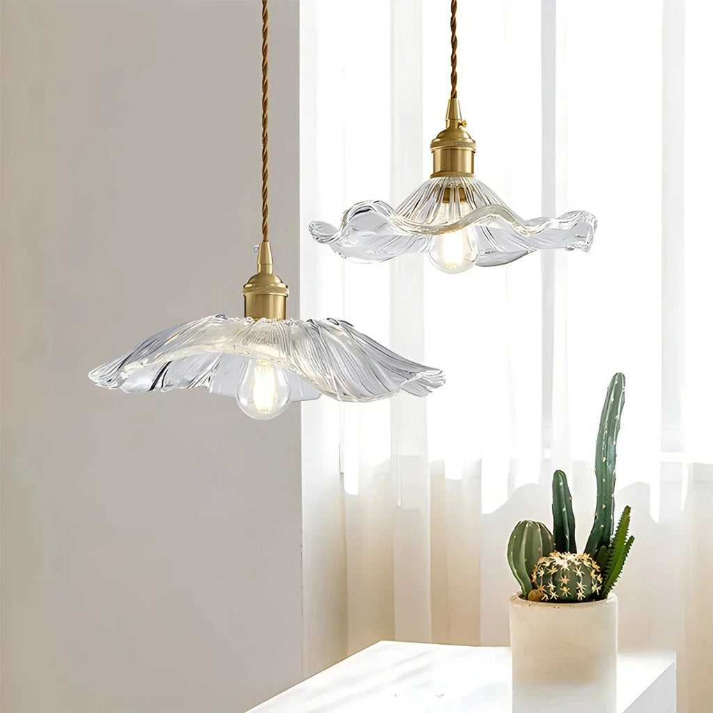 Nordic Japanese Glass Chandelier for Living Room | Desfino