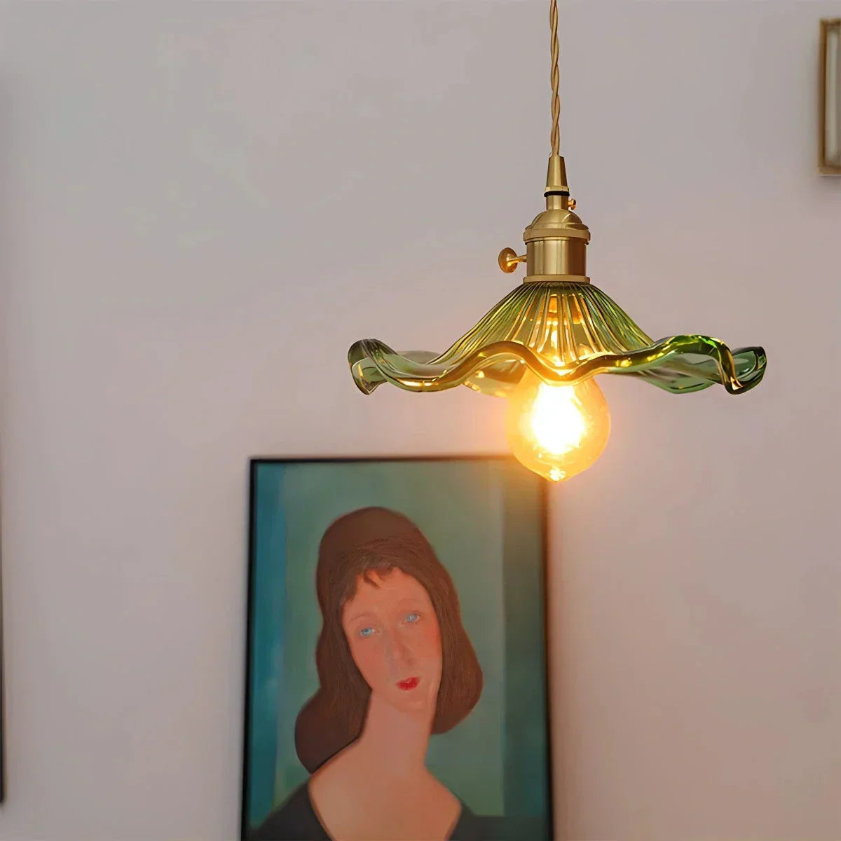 Nordic Japanese Glass Chandelier for Living Room | Desfino