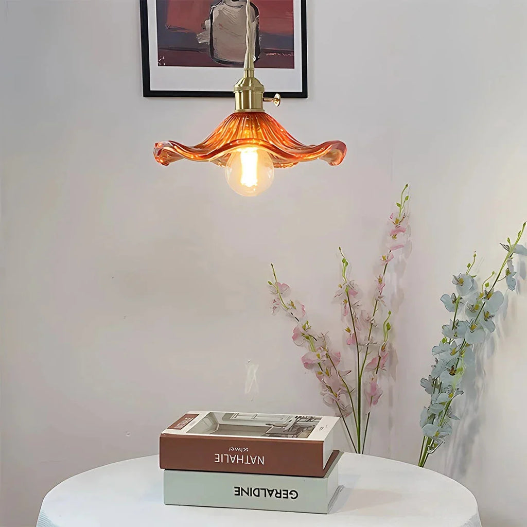 Nordic Japanese Glass Chandelier for Living Room | Desfino
