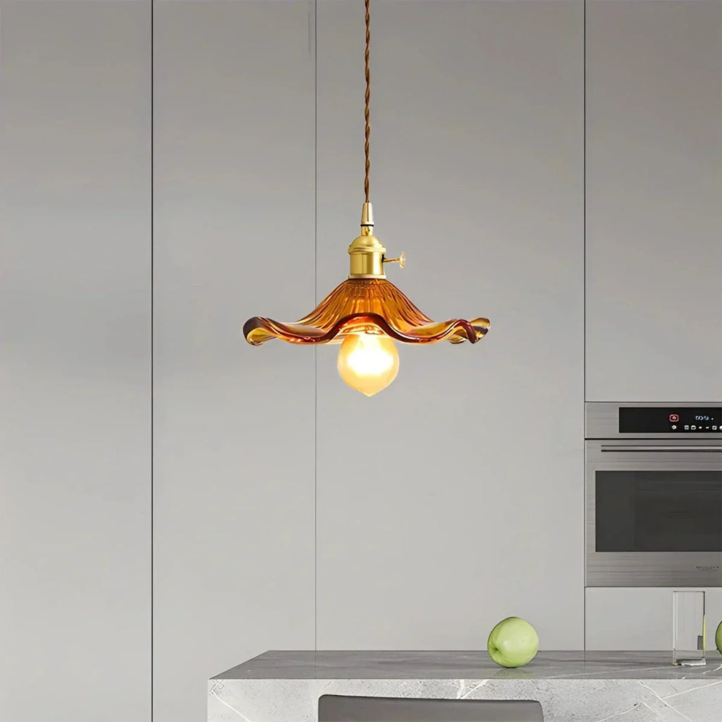 Nordic Japanese Glass Chandelier for Living Room | Desfino