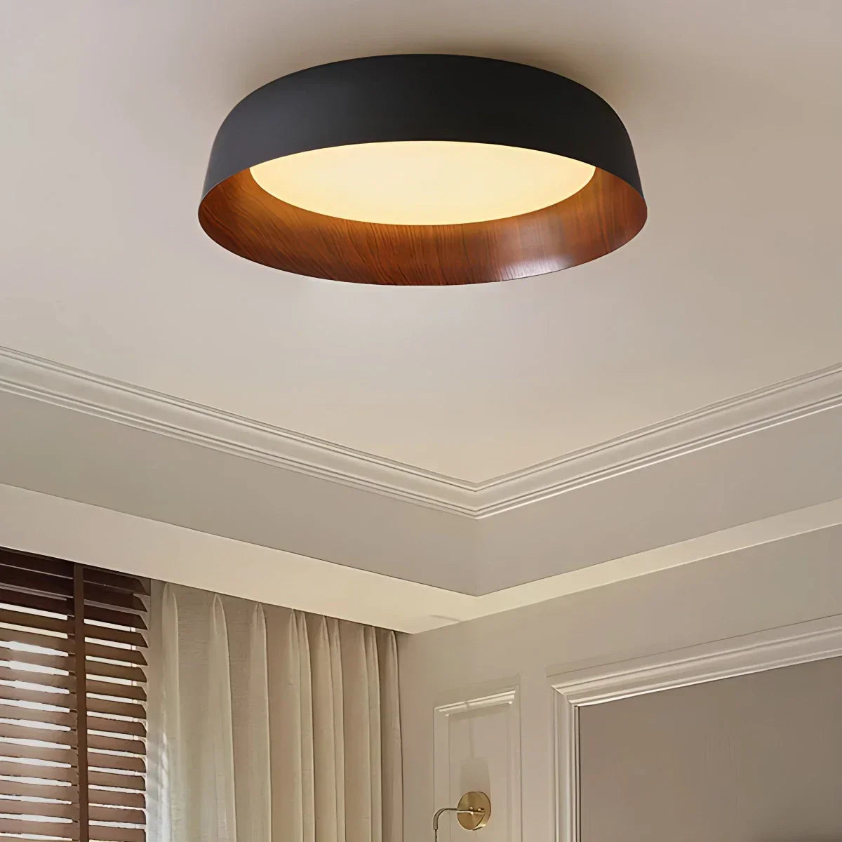 Nordische LED-Deckenleuchte aus Metalllegierung für das Schlafzimmer | Desfino