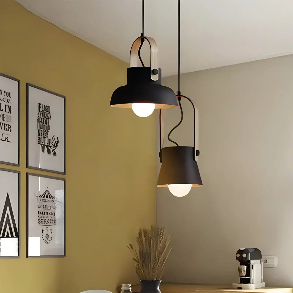 Nordic Macaron Pendant Light for Dining Room Kitchen | Desfino