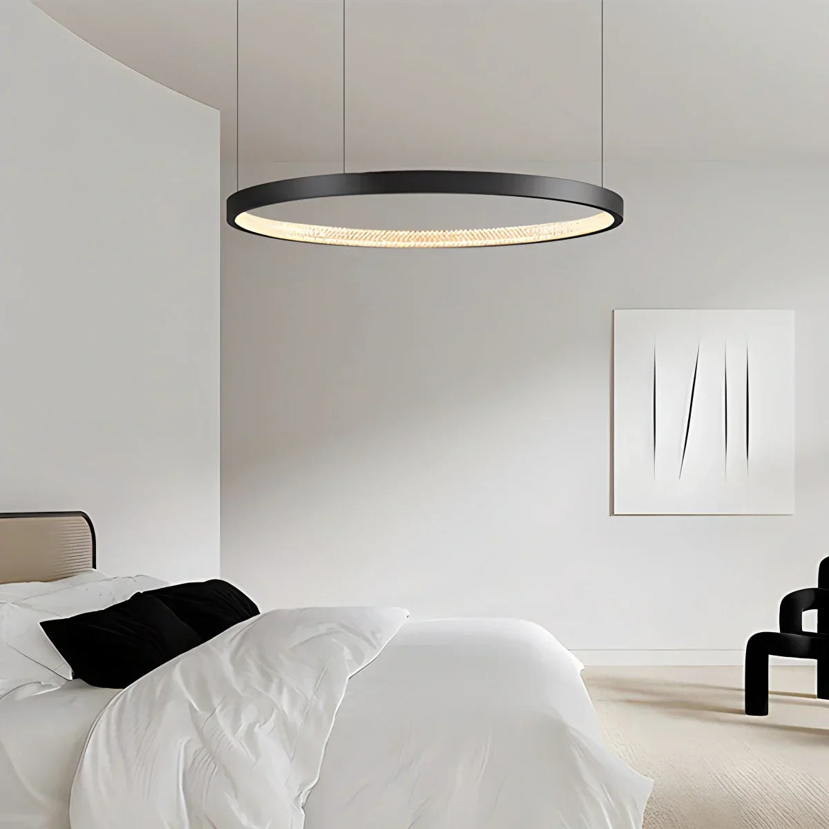 Nordic Simple Ring Ceiling Chandelier | Desfino