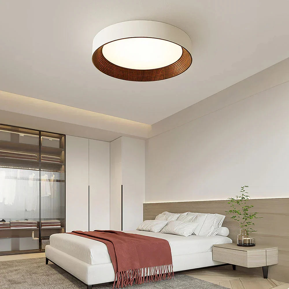 Lampada da soffitto Aurea Lux — Lusso minimalista, diffusore in acrilico