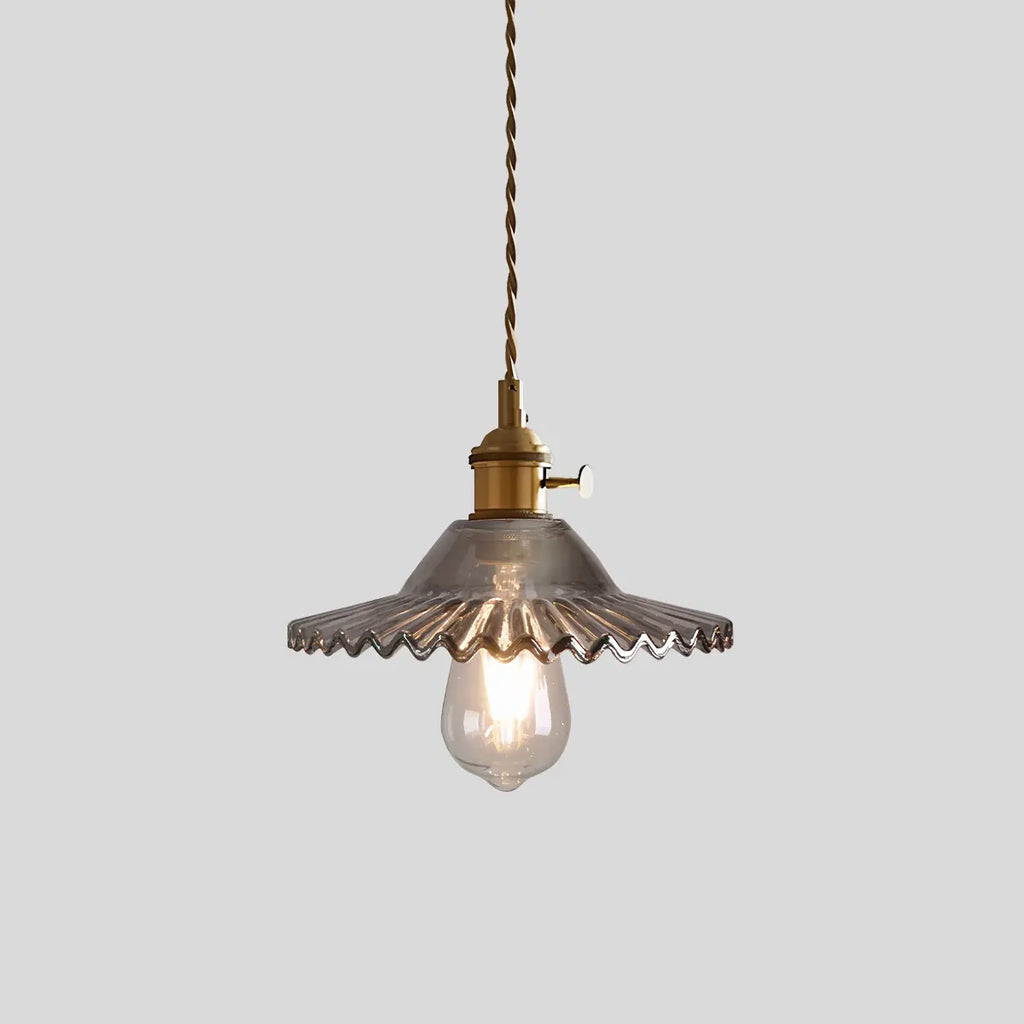 Isabel Glass Pendant Light for Kitchen Island | Desfino