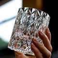 Hoshira Handcrafted Whisky Glass — Celestial Design, Wooden Box