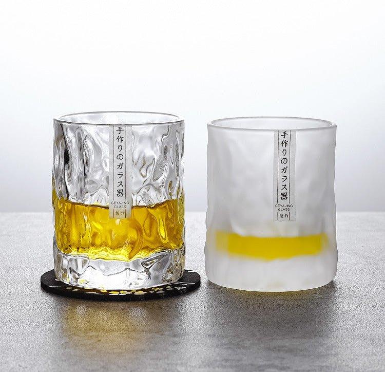 Astraeon Glacier handgeschnittene Whiskygläser – Edo-Kiriko-Glaswaren