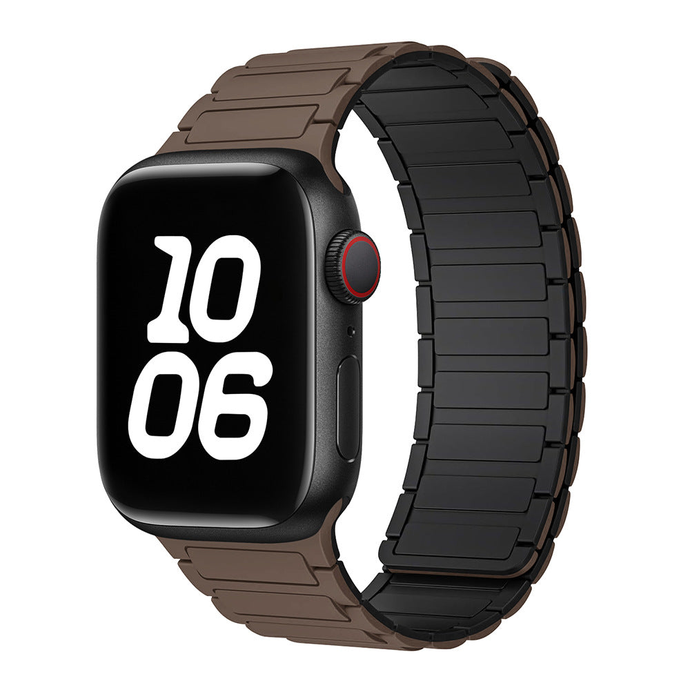 NexaLoop-magnetisk silikoneløkke til Apple Watch – justerbar pasform - Desfino