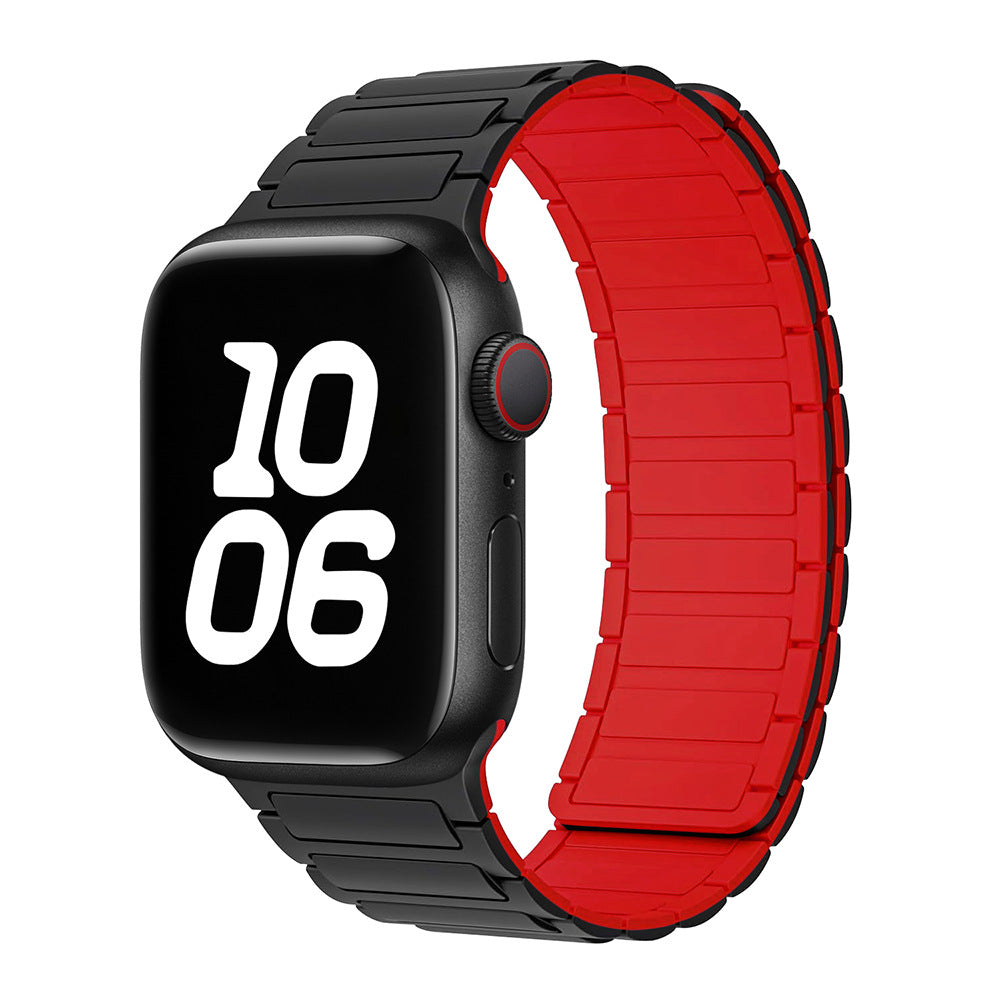 NexaLoop-magnetisk silikoneløkke til Apple Watch – justerbar pasform - Desfino
