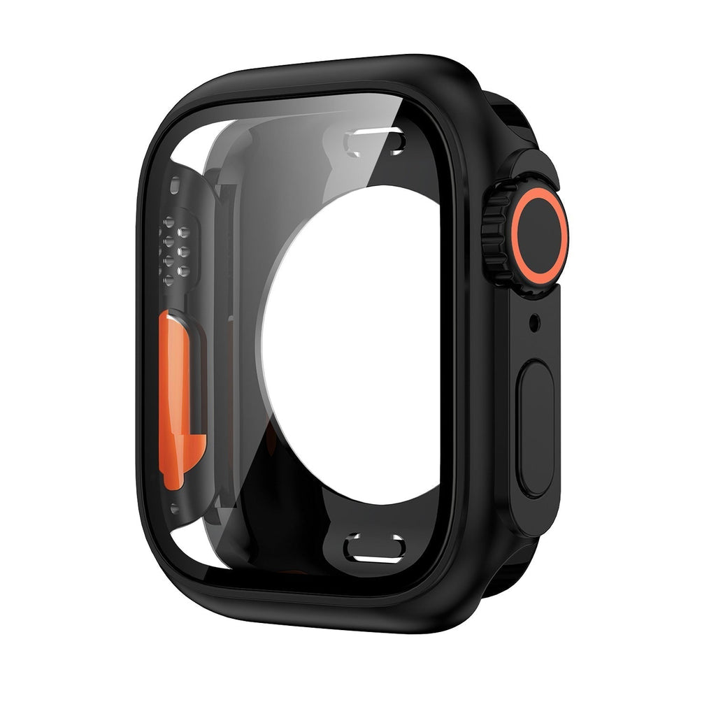 NovaShield 2-in-1 Apple Watch Case — Tempered Film, 360° Coverage - Desfino