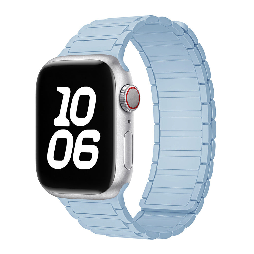 NexaLoop-magnetisk silikoneløkke til Apple Watch – justerbar pasform - Desfino