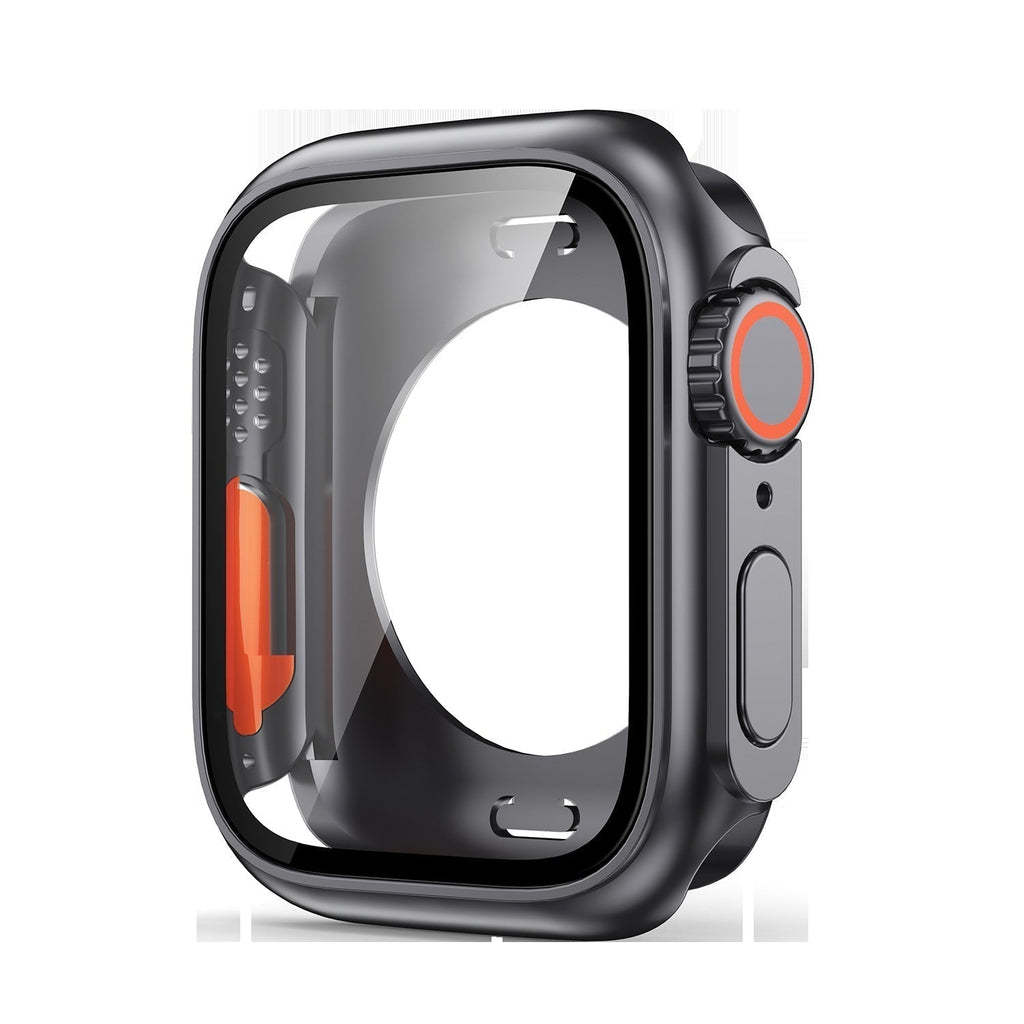 NovaShield 2-in-1 Apple Watch Case — Tempered Film, 360° Coverage - Desfino