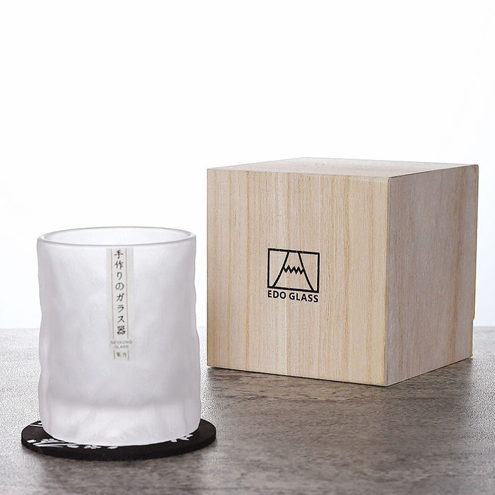 Astraeon Glacier handgeschnittene Whiskygläser – Edo-Kiriko-Glaswaren
