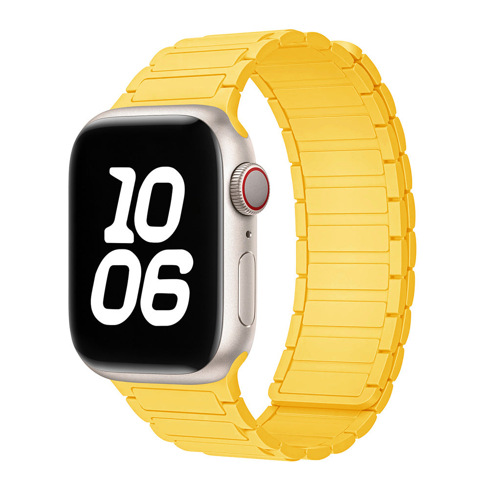 NexaLoop-magnetisk silikoneløkke til Apple Watch – justerbar pasform - Desfino