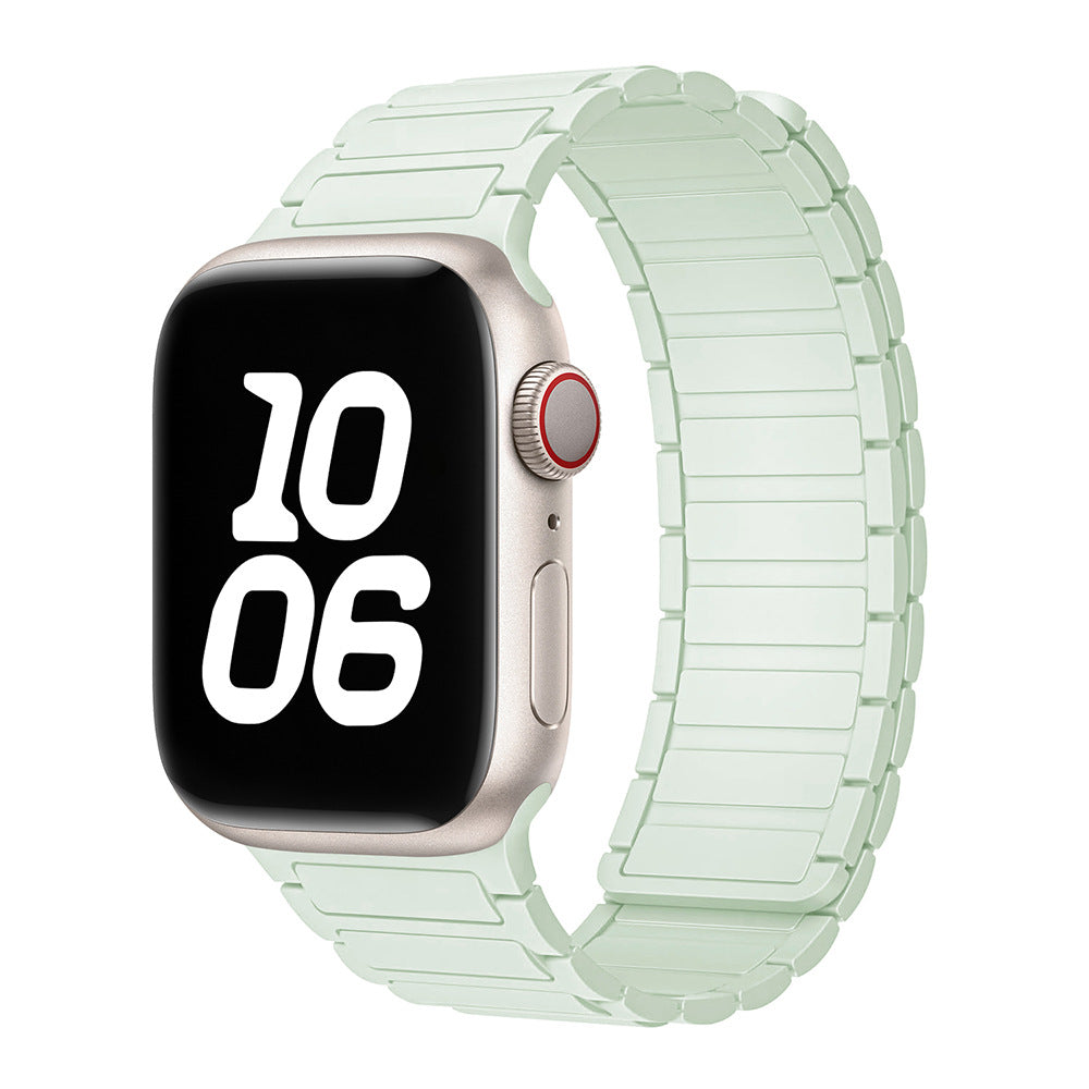 NexaLoop-magnetisk silikoneløkke til Apple Watch – justerbar pasform - Desfino