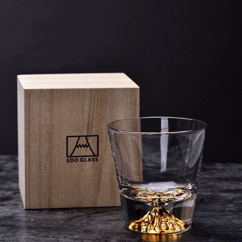 Aiko Kiriko-whiskyglassæt - Edo-håndværk, Chamvin-udgave - Desfino