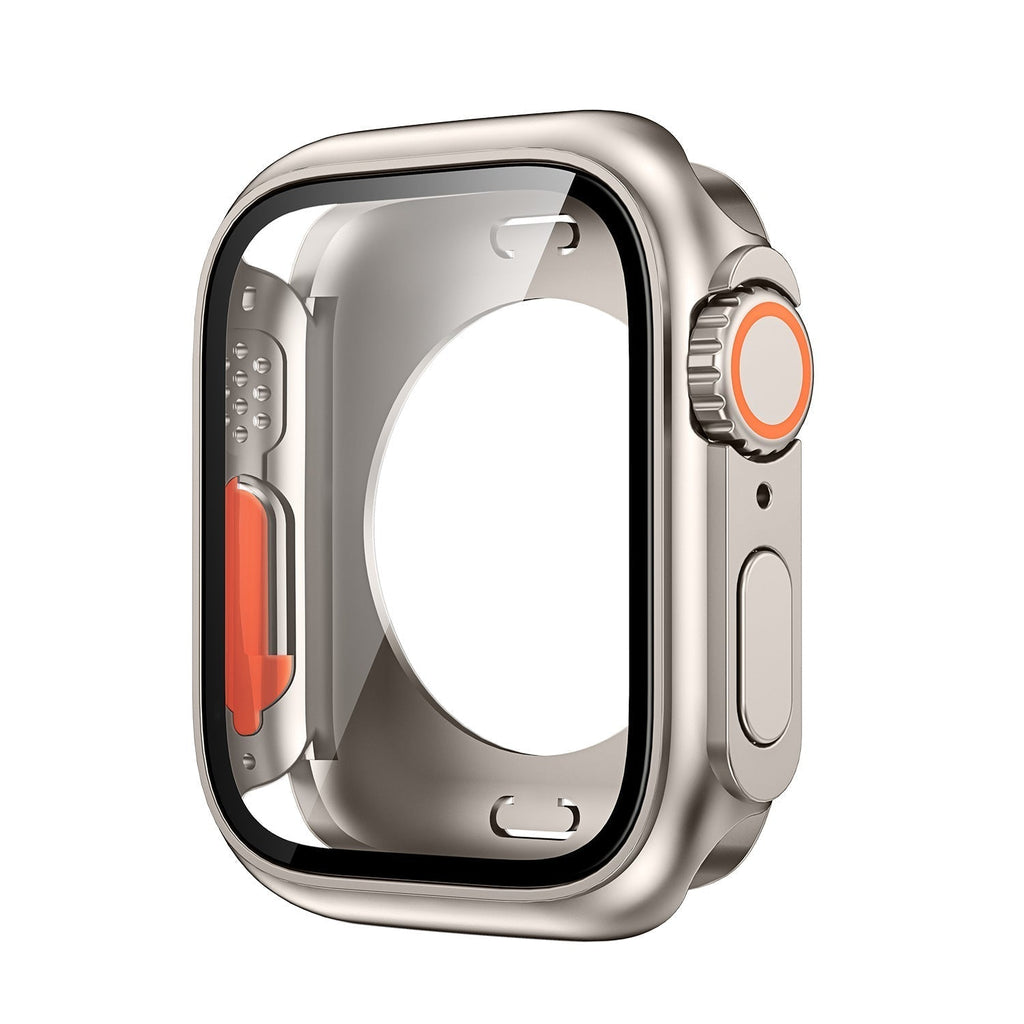 NovaShield 2-in-1 Apple Watch Case — Tempered Film, 360° Coverage - Desfino