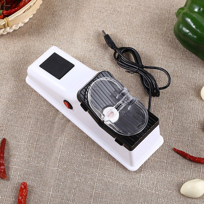 مبراة السكاكين الكهربائية CulinaEdge ذات المرحلتين - لجميع أنواع السكاكين - Desfino