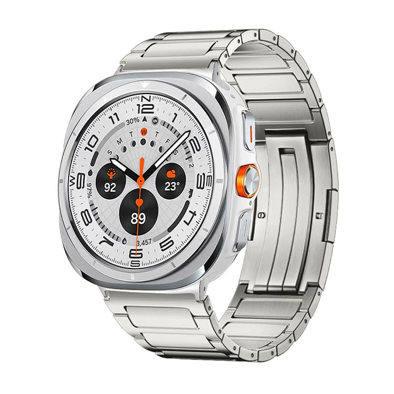 Arvella Titanium Samsung Watch 7 Ultra Strap — 70 g DLC, 140–230 mm - Desfino